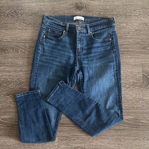 LOFT Medium Wash Blue Skinny Jeans